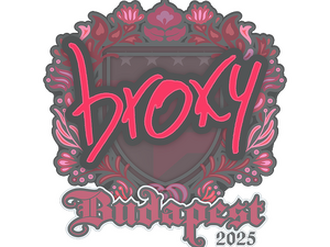Sticker | broky | Budapest 2025