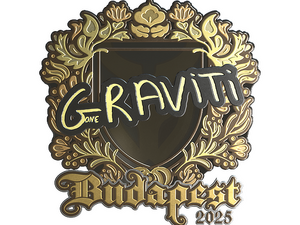 Sticker | Graviti (Gold) | Budapest 2025