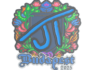 Sticker | JT (Embroidered) | Budapest 2025