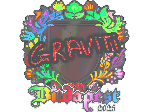 Sticker | Graviti (Holo) | Budapest 2025