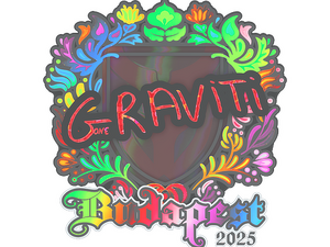 Sticker | Graviti (Holo) | Budapest 2025