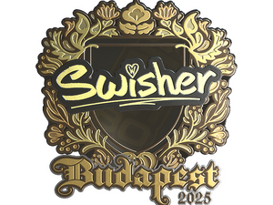 Sticker | Swisher (Gold) | Budapest 2025