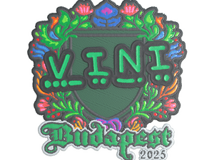 Sticker | VINI (Embroidered) | Budapest 2025