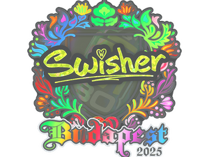 Sticker | Swisher (Holo) | Budapest 2025