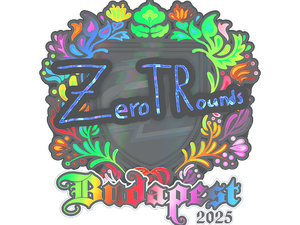 Sticker | ztr (Holo) | Budapest 2025