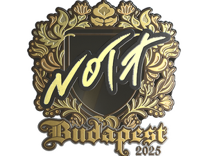 Sticker | nota (Gold) | Budapest 2025