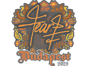 Sticker | fEAR | Budapest 2025