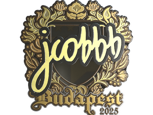 Sticker | jcobbb (Gold) | Budapest 2025