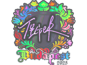 Sticker | Tiger (Holo) | Budapest 2025