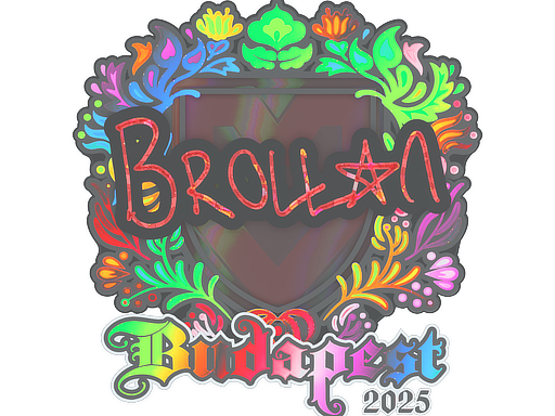 Sticker | Brollan (Holo) | Budapest 2025