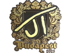 Sticker | JT (Gold) | Budapest 2025