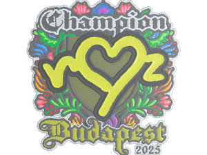 Sticker | ropz (Embroidered, Champion) | Budapest 2025