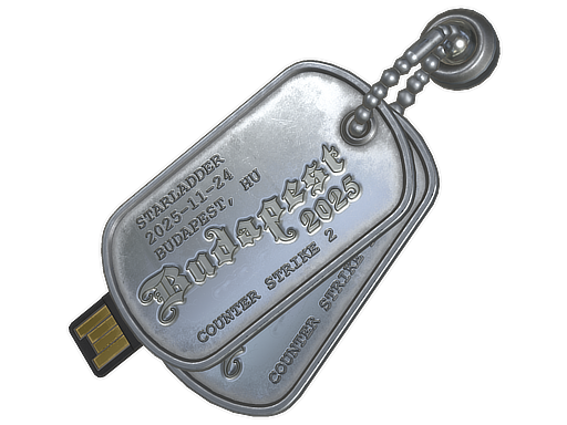 Souvenir Charm | Budapest 2025 Highlight | Twistzz pistol triple