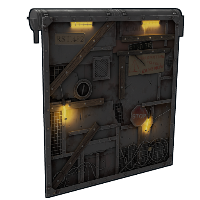 Welded Quarantine Garage Door