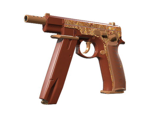 CZ75-Auto | Honey Paisley (Minimal Wear)