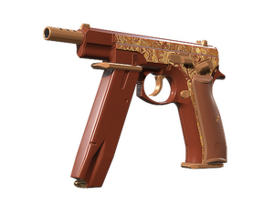 CZ75-Auto | Honey Paisley (Minimal Wear)