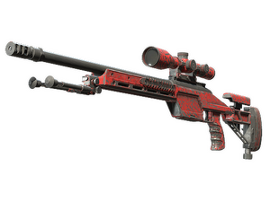 SSG 08 | Calligrafaux (Battle-Scarred)