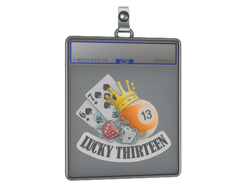 Sticker Slab | Lucky 13