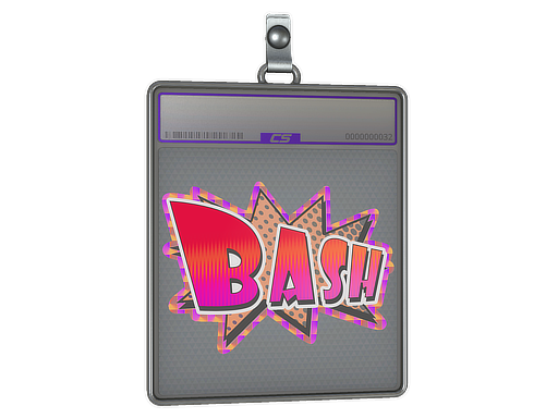 Sticker Slab | Bash (Holo)