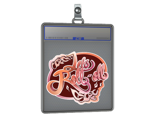 Sticker Slab | Let's Roll-oll