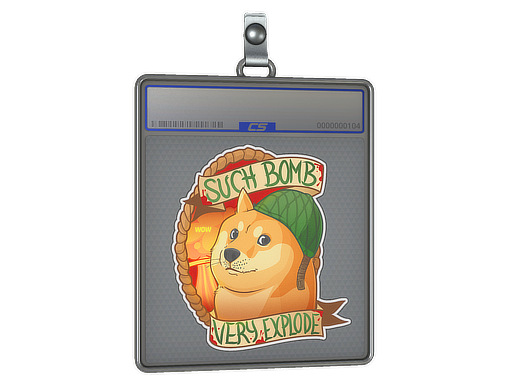 Sticker Slab | Bomb Doge