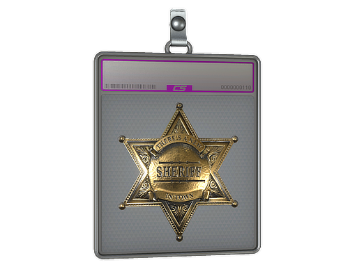 Sticker Slab | New Sheriff (Foil)