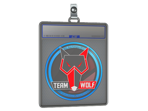 Sticker Slab | MTS GameGod Wolf | Cologne 2014