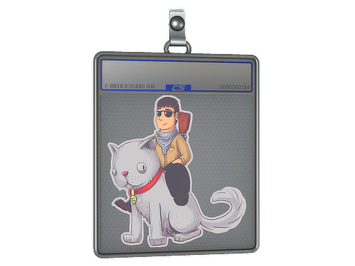 Sticker Slab | T On Cat