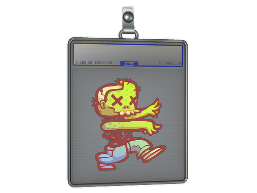 Sticker Slab | The Zombie