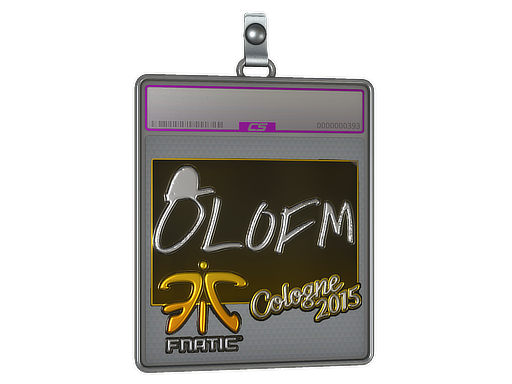 Sticker Slab | olofmeister (Foil) | Cologne 2015
