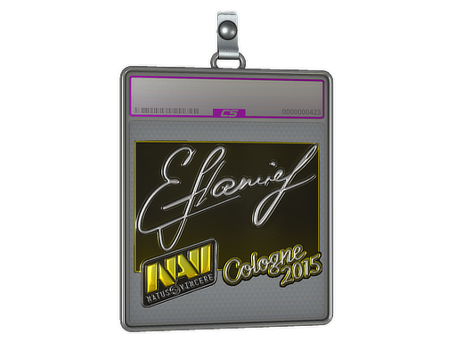 Sticker Slab | flamie (Foil) | Cologne 2015