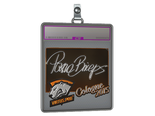 Sticker Slab | pashaBiceps (Foil) | Cologne 2015