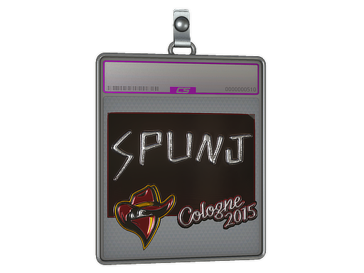 Sticker Slab | SPUNJ (Foil) | Cologne 2015