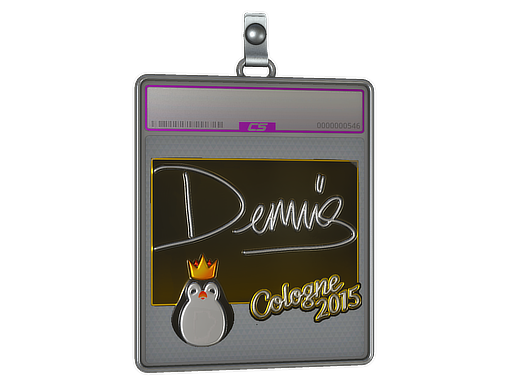 Sticker Slab | dennis (Foil) | Cologne 2015