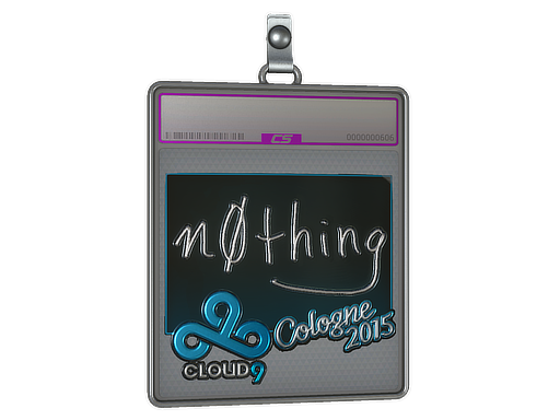 Sticker Slab | n0thing (Foil) | Cologne 2015
