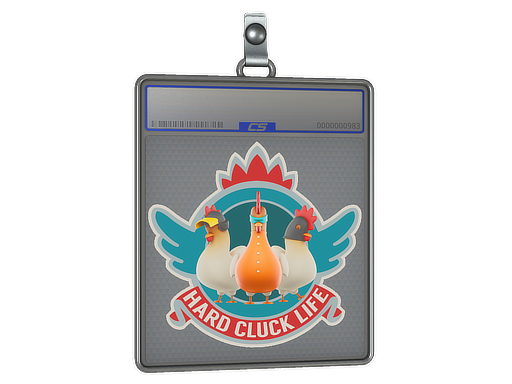 Sticker Slab | Hard Cluck Life