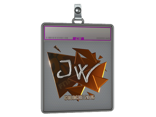 Sticker Slab | JW (Foil) | Cologne 2016