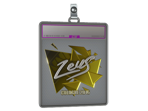 Sticker Slab | Zeus (Foil) | Cologne 2016