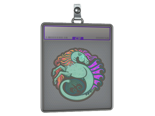 Sticker Slab | Hippocamp (Holo)