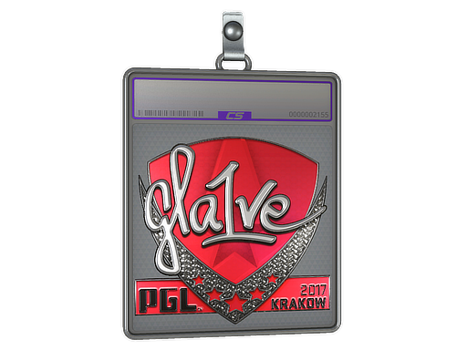 Sticker Slab | gla1ve (Foil) | Krakow 2017