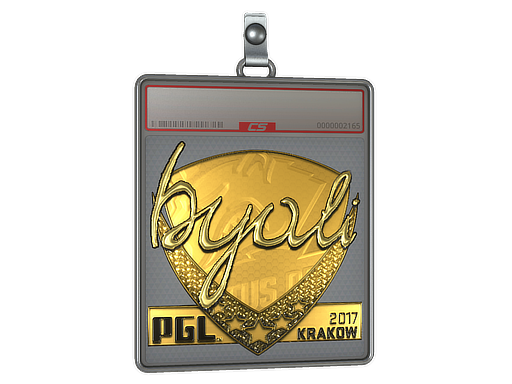 Sticker Slab | byali (Gold) | Krakow 2017