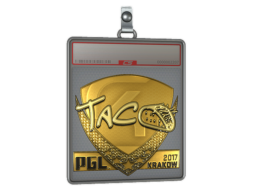 Sticker Slab | TACO (Gold) | Krakow 2017