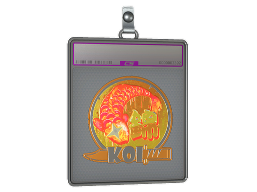 Sticker Slab | Fancy Koi (Foil)