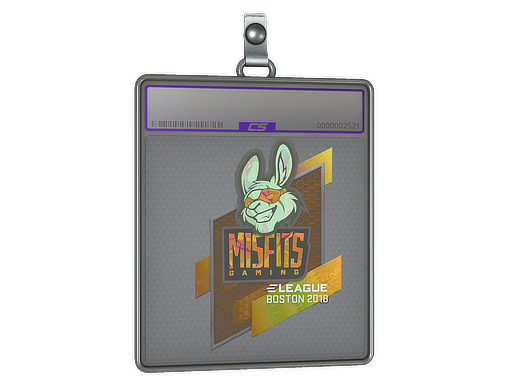 Sticker Slab | Misfits Gaming (Holo) | Boston 2018