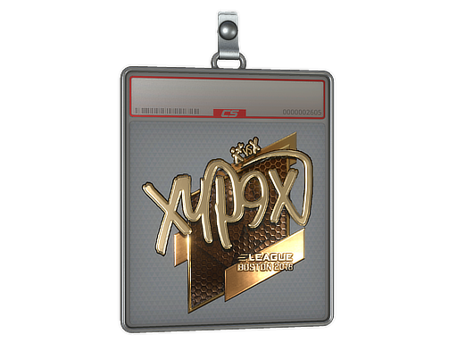 Sticker Slab | Xyp9x (Gold) | Boston 2018