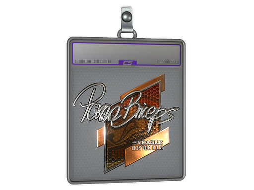 Sticker Slab | pashaBiceps (Foil) | Boston 2018