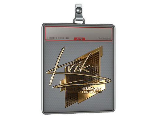 Sticker Slab | Kvik (Gold) | Boston 2018