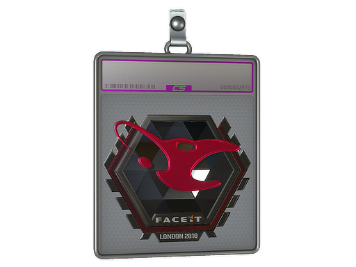 Sticker Slab | mousesports (Foil) | London 2018