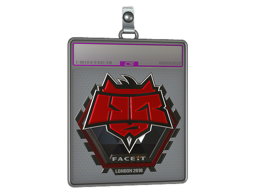 Sticker Slab | HellRaisers (Foil) | London 2018