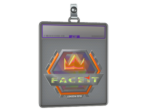 Sticker Slab | FACEIT (Holo) | London 2018